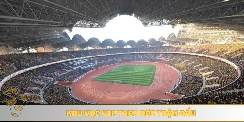 Khu vực VIP theo dõi trận đấu